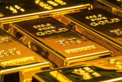 Image of pure gold bars